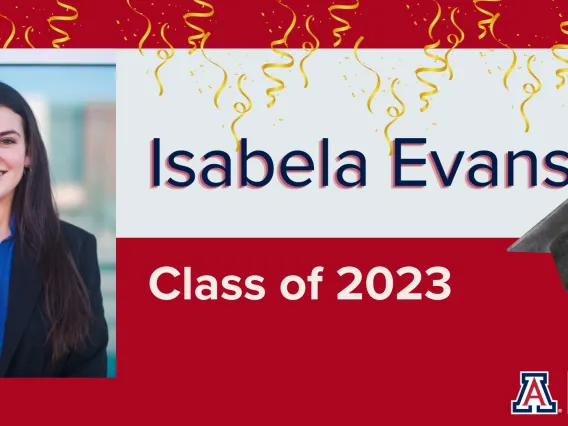 photo of isabela evans class of 2022