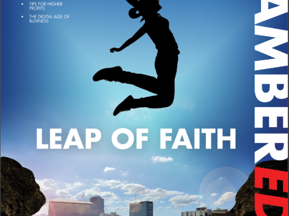 Chamber Edge Magazine Leap of Faith cover
