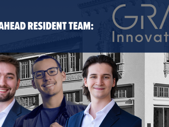 GRAV Innovations Founders Newton Ryan, Evan Zavitz, and Armen Demirjian 