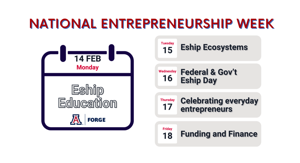 entrepreneurship week, day 1: Eship Education