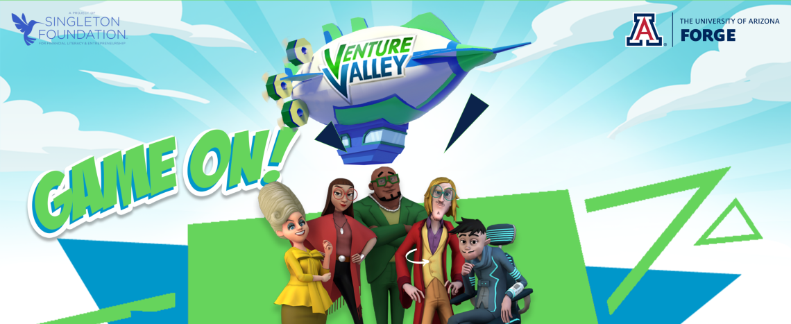 Image of Venture Valley Video Game Characters