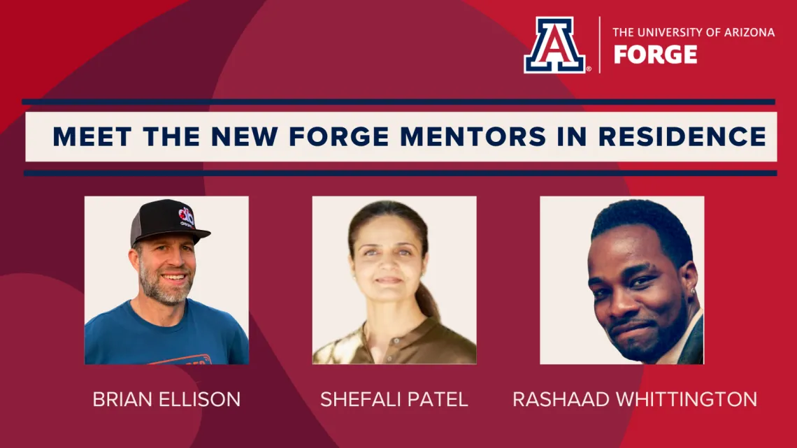 FORGE new Mentors-In-Residence