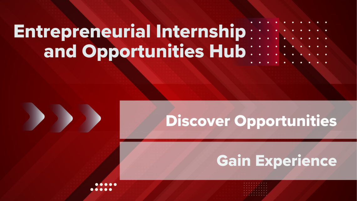 Entrepreneurial Internship and Opportunities Hub