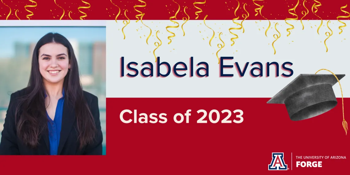 photo of isabela evans class of 2022