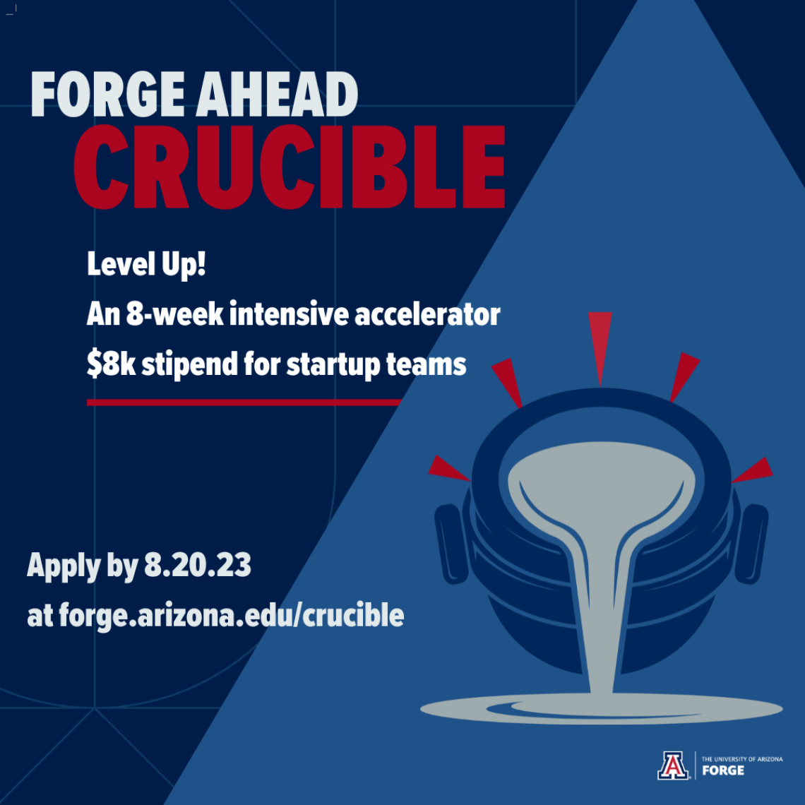 FORGE Ahead Crucible Apply by 8.20.23