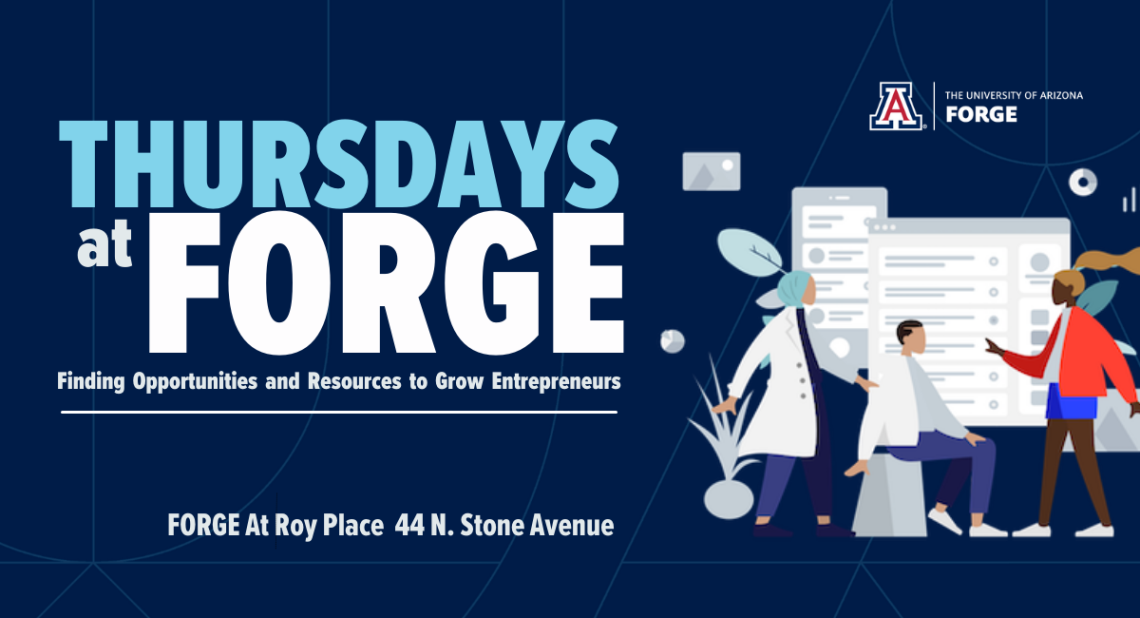 Thursdays at FORGE 44 N Stone Ave