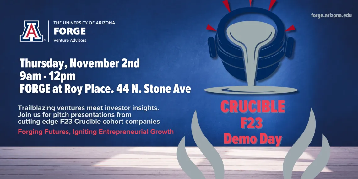 F23 Crucible Demo Day November 2nd