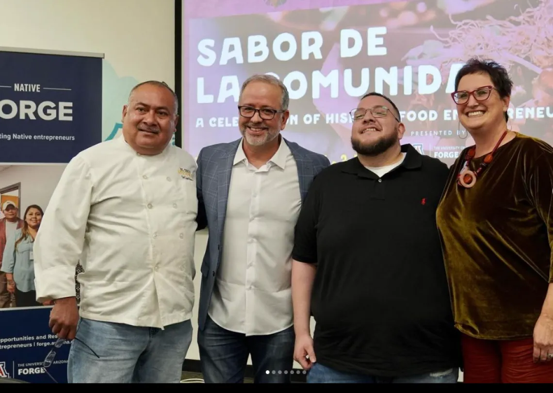 Restaurant owners at Sabor de la Comunidad