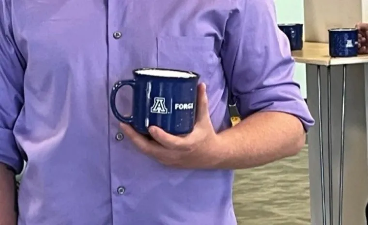 Man with Coffee Mug