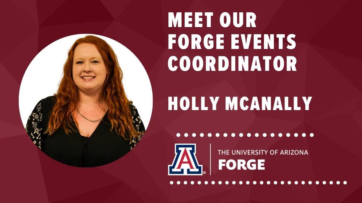 Meet our FORGE events coordinator Holly Mcanally