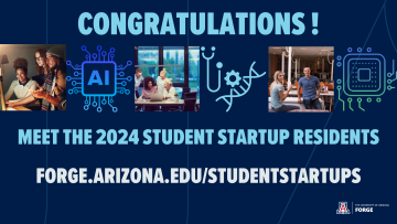 Congratulations 2024 Student Startup Residents